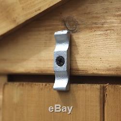 3 x 5 Budget Shiplap Windowless Wooden Garden Shed Tool Store Storage NEW