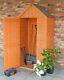 3x2FT OVERLAP WOODEN TOOL STORE SMALL GARDEN STORAGE SHED a