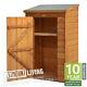 3x2FT SMALL T+G SHIPLAP WOODEN MINI SHED STORAGE GARDEN STORE 3x2 FT 3 x 2