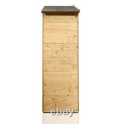 3x2 BillyOh Tongue and Groove Tall Sentry Box Outdoor Wooden Garden Storage Shed