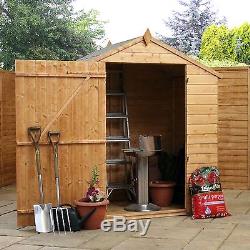 4 x 6 Budget Shiplap Wood Wooden Garden Store Storage Hut Shed B GRADE