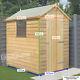 4x3 6x4 WOODEN GARDEN SHED APEX OUTDOOR STORAGE TOOL STORE PRESSURE TREATED