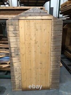 4x3 SHIPLAP TONGUE & GROOVE SHED GARDEN STORE WOODEN OUTDOOR STORAGE 4FT 3FT