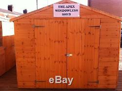 4x5 Windowless Apex Wooden Shed / Garden Shed / T&g