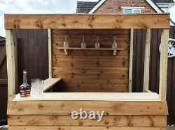 5' X 4' Outside Garden Home Bar Fully Assembled Free Local Delivery