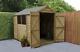 6 Ft. W X 8 Ft. D Solid Wood Garden Shed outdoor storage