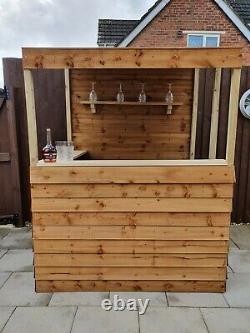 6' X 4' Outside Garden Home Bar Fully Assembled Free Local Delivery