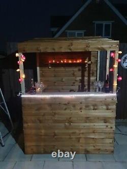 6' X 4' Outside Garden Home Bar Fully Assembled Free Local Delivery