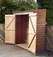 6' x 2' 6 PENT TOOL LOG STORE SHED WOOD GARDEN SHEDS STORAGE OVERLAP CLAD NEW