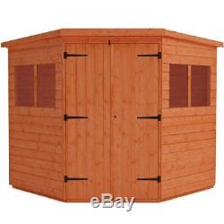 6 x 6 CORNER PENT GARDEN SHED FOR SALE HOME DELIVERY TO MOST AREAS