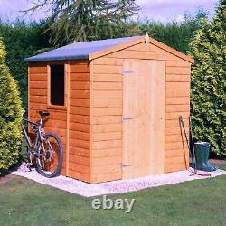 6 x 6 Cypress SD Garden Storage Outdoor Wooden Shed