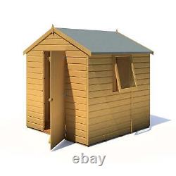 6 x 6 Cypress SD Garden Storage Outdoor Wooden Shed