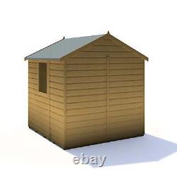 6 x 6 Cypress SD Garden Storage Outdoor Wooden Shed