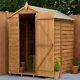6ft x 4ft Forest Garden Apex Overlap Wooden Shed 10 Year Anti-Rot