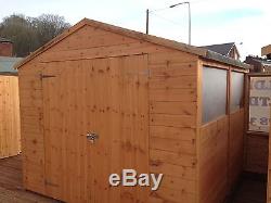 6x10 APEX GARDEN SHED / WOODEN SHEDS/T&G