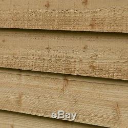 6x3 PRESSURE TREATED GARDEN WALL WOODEN SHED NEW UN USED 6ft x 3ft WOOD SHEDS