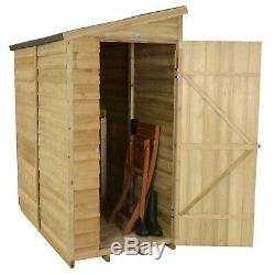 6x3 Pressure Treated Garden Timber Wall Lean To Shed Tool Store