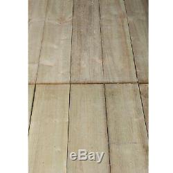 6x3 Pressure Treated Garden Timber Wall Lean To Shed Tool Store