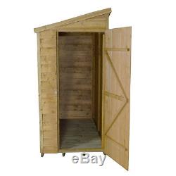 6x3 Pressure Treated Garden Wall Shed Tool Store 6ft 3ft Wood Shed Unused New