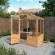 6x4 GREENHOUSE GARDEN SHED TIMBER WOOD POTTING SHEDS APEX SMALL WOODEN 6FT 4FT