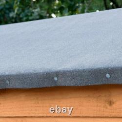 6x4 Overlap Dip Treated Apex Wooden Garden Shed Base & Installation Options