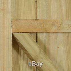 6x4 PRESSURE TREATED WINDOWLESS WOODEN GARDEN SHED 6ft x 4ft APEX WOOD SHEDS NEW