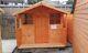 6x8 Wooden Summerhouse Garden Room Shed Inc Veranda Fully T&G 6x8 Hobby Cabin