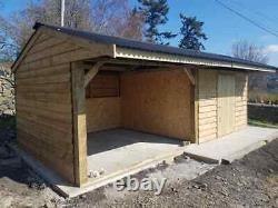 7.2 x 3.6m CAR PORT, DOUBLE FIELD SHELTER, GARDEN SHED! 07940912751