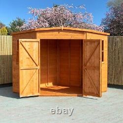 7 x 7 Corner Shed