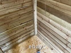 7x5 Heavy Duty Wooden WINDOWLESS SHED MADE TO ORDER