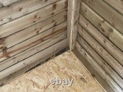 7x5 Heavy Duty Wooden WINDOWLESS SHED MADE TO ORDER