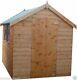 7x5 Pinelap Euro Apex Garden Shed, Fully Tongue & Groove