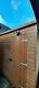 8x4 garden shed storage pent roof with single door no windows (used)