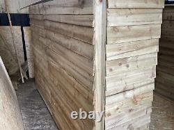 8x6 HEAVY DUTY WOODEN WINDOWLESS SHED! FAST DELIVERY