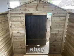 8x6 HEAVY DUTY WOODEN WINDOWLESS SHED! FAST DELIVERY