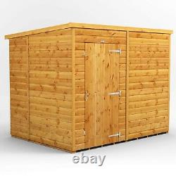 8x6 Power Pent Windowless Garden Shed T&G B GRADE SHED AVAILABLE NOW