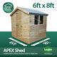 8x6 Pressure Treated Tanalised Apex Shed Top Quality Tongue and Groove 8FT x 6FT