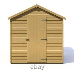 8x6 Pressure Treated Tanalised Apex Shed Top Quality Tongue and Groove 8FT x 6FT