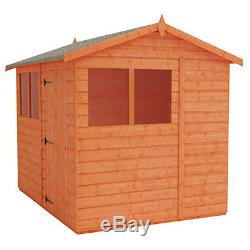 8x6 Tiger Flex Apex Garden Shed Tongue and Groove Apex Sheds
