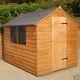 8x6 WOODEN GARDEN SHED STORAGE WOOD APEX SHEDS FREE DELIVERY 8ftx6ft NEW