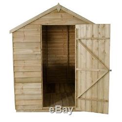 8x6 Wooden Garden Shed Storage Timber Roof Door 8FT 6FT Tool Store