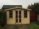 8x6 Yorkshire Summer house Garden Office Log Cabin Shed Heavy Duty T&G Treated
