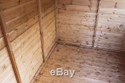 Apex Shiplap Wooden T&G Garden Shed with many options available