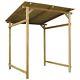 B#Large Wooden Garden Shed House Storage Lean-to Canopy Outdoor Inclined Roof