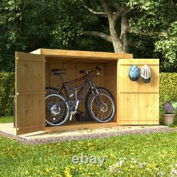 BillyOh Mini Master 6ft x 3ft Wooden Bike Store Garden Storage Shed
