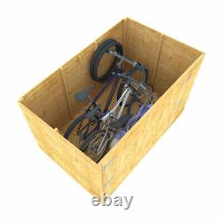 BillyOh Mini Master 6ft x 4ft Wooden Bike Store Garden Storage Shed