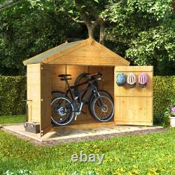 BillyOh Mini Master Tongue and Groove Bike Store Garden Storage Wooden Shed 3x6
