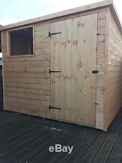Brand New Wooden/Timber Garden Sheds 8 x 6 £400.00 Made To Measure Sheds includi