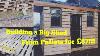 Build A Big Shed From Pallets For 87 Gym Office Man Cave Summer House Games Room Bar