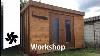 Building The Workshop Tiny House Garden Shed